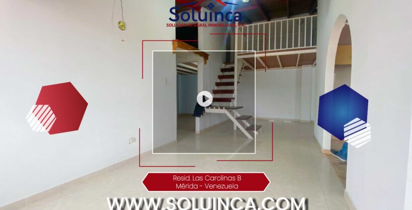 Apartamento en Venta en Mérida, Resid. Las Carolinas B – Sector Zumba